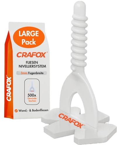 500x Schroef Clips 3mm Voegbreedte voor Professioneel Tegelzetten