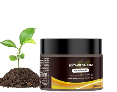 Bodemactivator - Plantenmeststof Bodemverbeteraar - Planten Groei Stimuleren - Vermindert Zoutophoping - 120 g - Niet gespecificeerd
