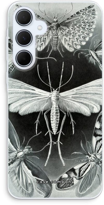 Case Company® - Hoesje geschikt voor Samsung Galaxy A35 hoesje - Haeckel Tineida - Soft Cover Telefoonhoesje - Bescherming aan alle Kanten en Schermrand