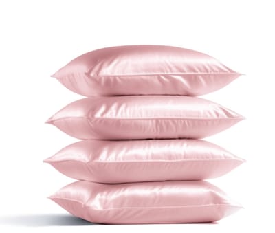 4x Zijden Kussensloop 50x60cm Vintage Roze Hotelsluiting 22 Momme - Kussensloop set - Luxe Silk Kussensloop 100% moerbei zijde - Zijde kussensloop - Silk Heaven - 50x60cm / Hotelsluiting