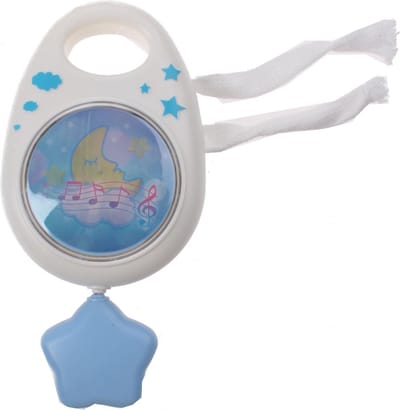 Johntoy Muzikaal Nachtlampje Blauw 13 Cm