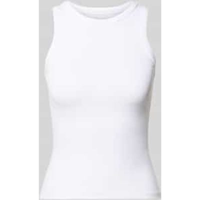 Tanktop met fijnrib