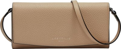 LIEBESKIND BERLIN Leren Schoudertas Alessa 3 Pebble Crossbody Bag Sandy Taupe