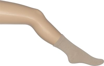 Bonnie Doon - Kinderen - Sokken - Cotton sock (2 paar) - Zand - 27/30