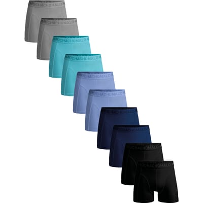 Muchachomalo Boxershort Heren – 10 Pack – 95% Katoen – Heren Ondergoed – Kleding – Stevig Ondergoed – Onderbroeken Heren