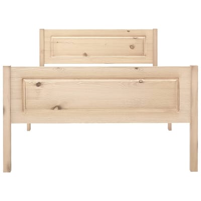 vidaXL - Bedframe - massief - grenenhout - 100x200 - cm