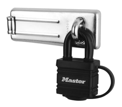 Masterlock Slot - Overvalslot - Hangslot - Klepbeugel met Hangslot - 7804704EURD