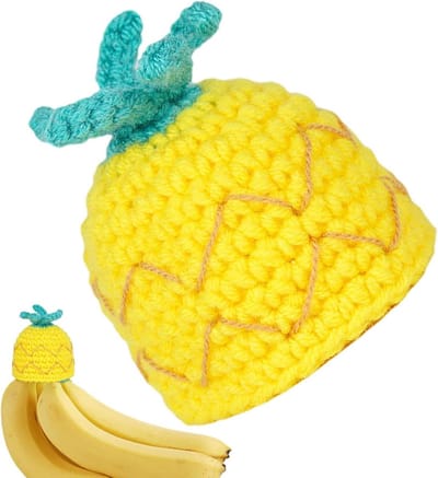 Banaan Beschermer - Fruit Hoedje - Fruit Vers Houden - Schattig Design - 5 cm - Meerdere Kleuren