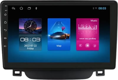 Autoradio met bluetooth - Carplay - Voor Hyundai i30/ Grand Elantra (2011-2017) - Geschikt voor Apple en Android - Stereo - Navigatie - Navigatiesysteem auto - 1GB 16GB