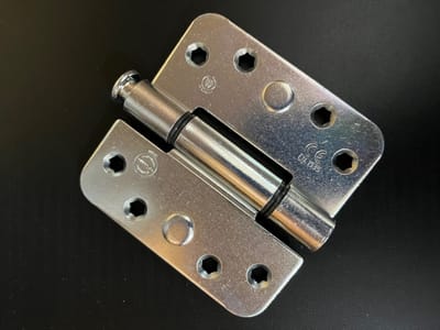 Starx glijlagerscharnier - verzinkt - 89 x 89 - ronde hoek - 3 stuks - 8711332200076
