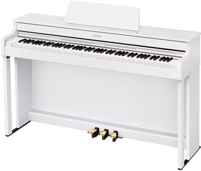 Casio AP-300WE CELVIANO Digitale Piano 88 Toetsen Geschaald Hamerslagklavier Wit