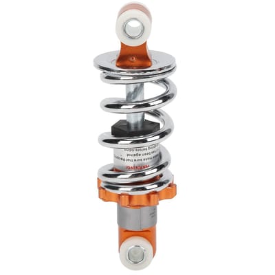 Allecto - Scooter Schokdemper - Mini Scooter Demping - Verstelbare Lente - 125 mm Gat Pitch - Duurzaam en Slijtvast - Geschikt voor Motorfietsen