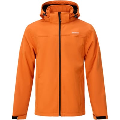 Nordberg Eldgrim - Softshell Outdoor Zomerjas Heren - Burned Orange - Maat XXL
