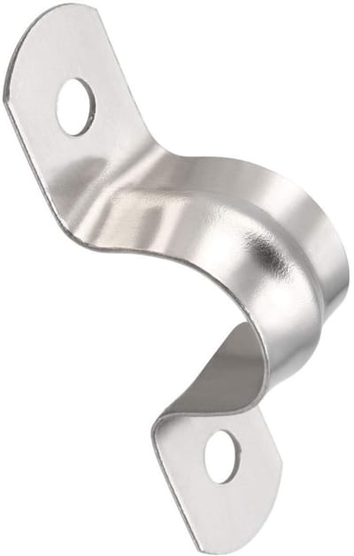 Dailygoody - Stijve Pijpband - Roestvrij Staal - Duurzaam en Corrosiebestendig - 14 mm - Bevestiging voor Buizen - 20 Stuks