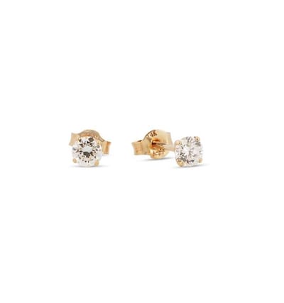 Di Lusso 14K Gouden Oorstekers – 0.25 ct Lab Grown Diamant