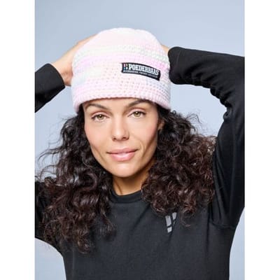 Poederbaas Muts Dames Freeride Powder Rose