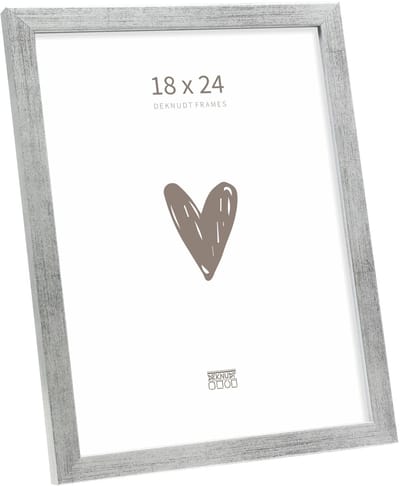 Deknudt Frames fotolijst S243D1 - antiek zilverkleur - foto 18x24 cm