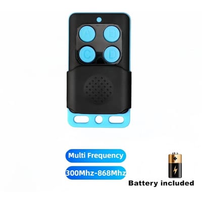 300-868MHz RF Duplicator Afstandsbediening Auto Kopiëren Afstandsbediening Vaste Code 433MHz 315MHz Draadloze Afstandsbediening Voor Poort Garagedeur