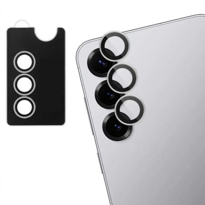 imoshion Camera Lens Protector - Geschikt voor Samsung Galaxy S25 - 2 Pack - Silver Shadow