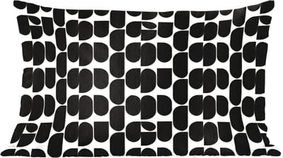 Sierkussens - Kussentjes Woonkamer - 60x40 cm - Modern - Patroon - Zwart