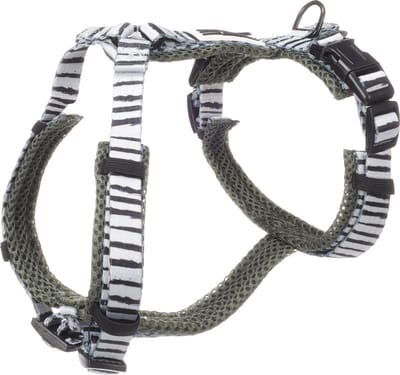 Hond Harnas Y-vorm Uluwatu Wit XS 28-52cm 32-50cm 15mm