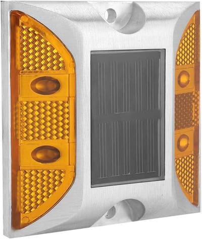 Vloermarkeringslichten met Reflectoren voor Parkeerplaatsen - Verlichting en Veiligheid