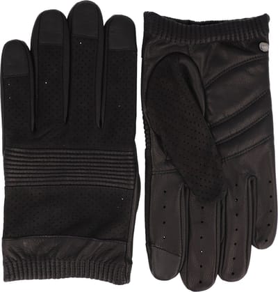 Roeckl Volterra Handschoenen Leder - Jongens - black