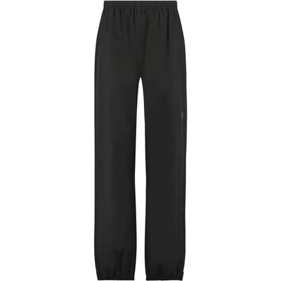 AGU GO Regenbroek Essential Unisex - Regenkleding voor Dames en Heren - Zwart - Waterdicht en Ademend - S