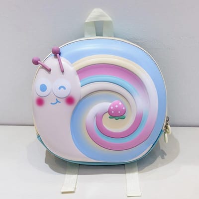 Trendy kleuterschooltas, Baby Kleine Slak Kinderrugzak, Cartoon Schooltas