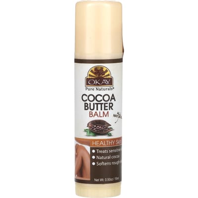 Oké Pure Naturals, Cacaoboter Balsem, Gezonde Huid, 15ml (0,50 oz) beige