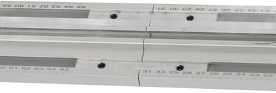 Houtbewerkingsfreesgeleiderail Multifunctionele aluminiumlegering cirkelzaagrail voor timmerman