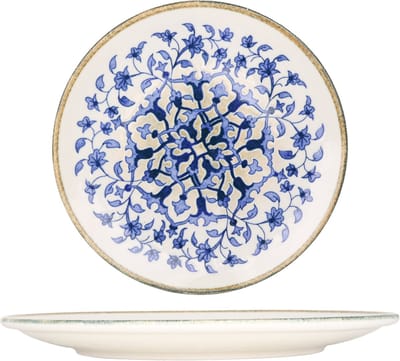 Kütahya Porselen Dinerbord - Tile Legacy - Porselein - 30 cm - set van 6