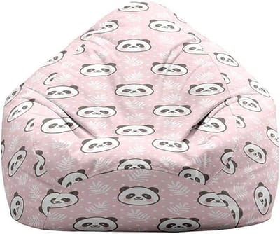 Zitzakhoes - Speelgoedzak Stoelhoes - Speelgoed Opbergen - Zelfnivellerend - 70x80 cm - roze