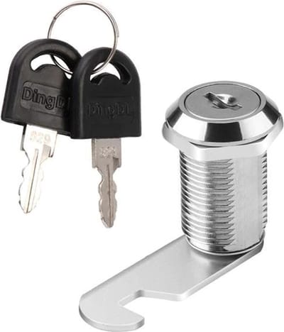 Premium Brievenbus Slot Met 2 Sleutels - Sloten - Slotje - Brievenbussen - Kasten - Deur - Schuifslot - Deurslot - 25mm