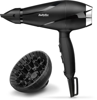 BaByliss Shine Pro 2200 6713DE Föhn - Diffuser - Coolshot - 2200 Watt - 2 snelheden en 3 temperatuurinstellingen