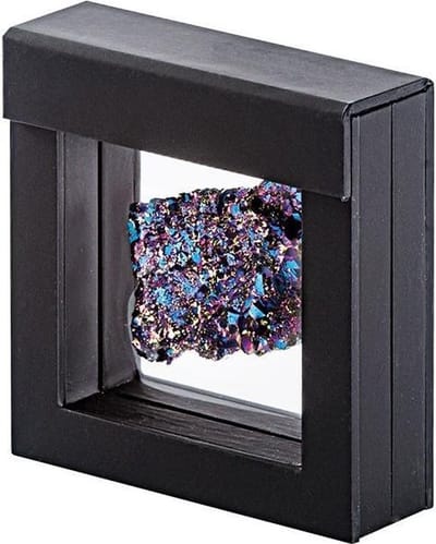 SAFE Zweefraam - 15 x 15 cm - zwart - 3D floating frame met magneetsluiting