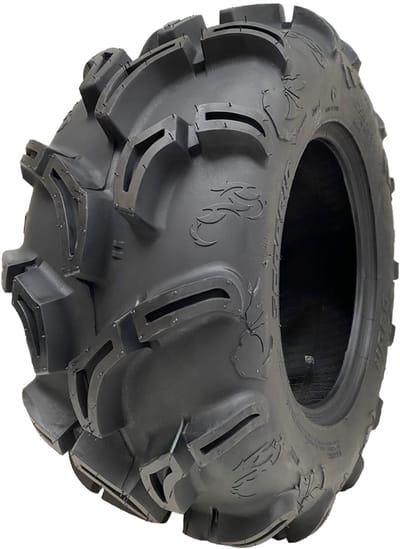 25x10.00-12 (255/65-12) 6-laags ATV-band WU24 OBOR Scoprio 50J met E-keur, goedgekeurd voor de openbare weg