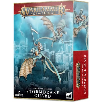 Set van 2 figuurtjes van 105 stuks Games Workshop Warhammer AoS - Stormcast Eternals Garde Dracorage