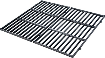 CLP Grillrooster - Set - Bbq - Gietijzer - zwart 44,5x26 cm