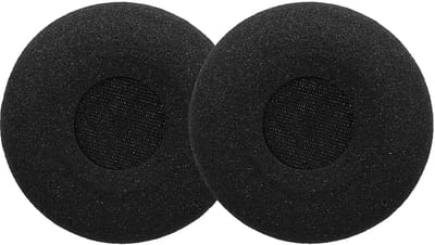 kwmobile 2x oorkussens geschikt voor Logitech Biz 2300 USB Duo / Biz 2300 QD / Biz 2300 USB MS Koptelefoon - Vervangende earpads voor Overear Koptelefoon