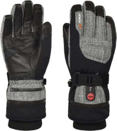 Verwarmde Handschoenen voor Heren en Dames, Verwarmde handschoenen met Accu - Grijs - L