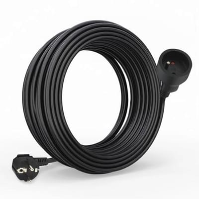 Elektrische verlengkabel 10m met kinderbeveiliging - 16A, 3x1,5 mm², CE-gecertificeerd