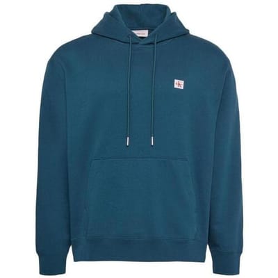 Calvin Klein Trui Ls 350 Terry Eu Whsl Lv04rc274g 2et Navy Teal Mannen Maat - S