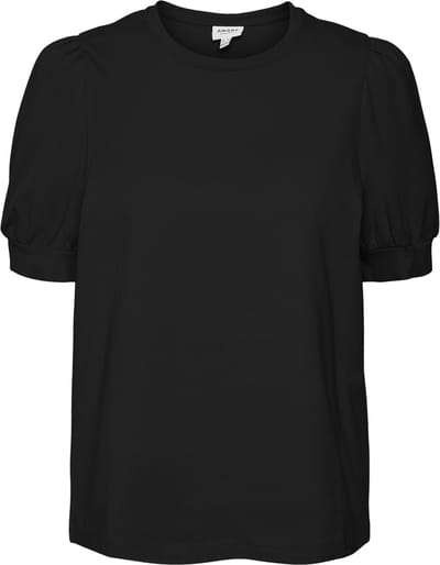 Vero Moda T-shirt Vmkerry 2/4 O-neck Top Vma Jrs Noo 10275520 Black Dames Maat - XS