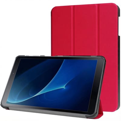 imoshion Tablet Hoes - Geschikt voor Samsung Galaxy Tab A 10.1 (2016) - Trifold Bookcase - Rood