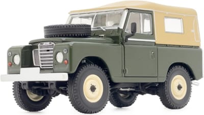 MarGe Models Landrover Series 3 88 softtop deep bronze green, schaal 1:32