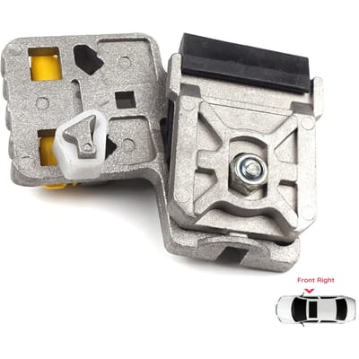 BWR43 Raammechanisme Metalen Clips RB Rechtsvoor voor VW Golf Bora Jetta MK4 A4 1J 97-2006 Peugeot 607 99-2010 1J3837462