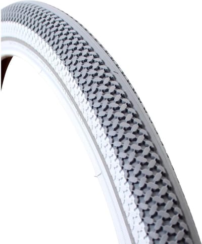 Fietsbuitenband - Stadsband - Dagelijks Gebruik - Duurzaam Materiaal - 28x1.75 - Grijs Wit