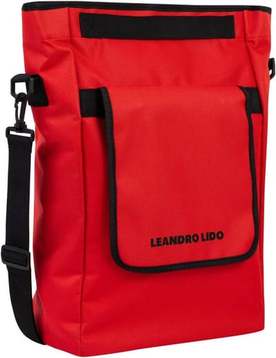 Ruime Fietstas Bagagedrager Tas (20 Liter) Waterafstotend - Rood