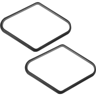 2 STUKS Plastic Professionele Biljart 9 Ballen Driehoekig Frame Snooker Ballen Rek Benodigdheden Accessoires